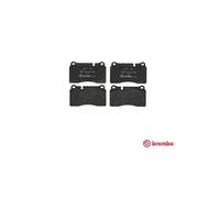 Jeu de 4 plaquettes de frein avant BREMBO P 85 110