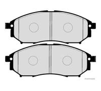 Jeu de 4 plaquettes de frein avant HERTH+BUSS JAKOPARTS J3601093