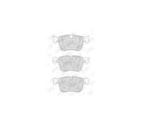 Jeu de 4 plaquettes de frein avant JURID 573621J