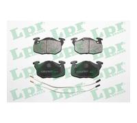 Jeu de 4 plaquettes de frein avant LPR 05P271