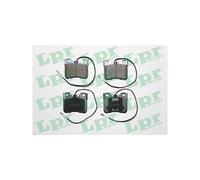 Jeu de 4 plaquettes de frein avant LPR 05P283