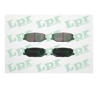 Jeu de 4 plaquettes de frein avant LPR 05P290