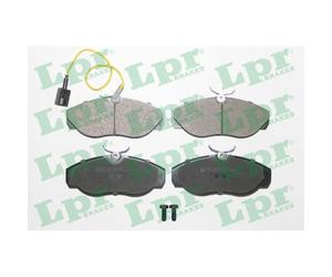 Jeu de 4 plaquettes de frein avant LPR 05P773