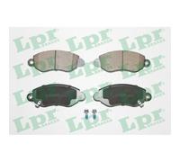 Jeu de 4 plaquettes de frein avant LPR 05P775