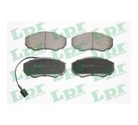 Jeu de 4 plaquettes de frein avant LPR 05P966