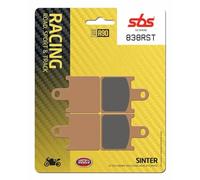 JEU DE 4 PLAQUETTES DE FREIN AVANT RACING SBS 762RST