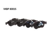 SKF Plaquettes de frein VKBP 80015 – Jeu de 4 avant
