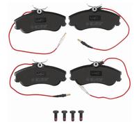 Jeu de 4 plaquettes de frein avant TRW GDB1260