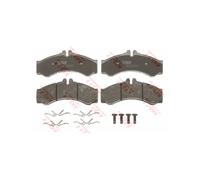 Jeu de 4 plaquettes de frein avant TRW GDB1288