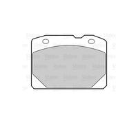 VALEO Plaquettes de frein 301405 - Jeu de 4 avant