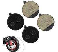 Jeu de 4 Plaquettes de Frein pour Trottinette électrique Compatibles avec Kugoo M4 / M4 Pro, Pièces de Rechange de Frein à Disque en Métal et Résine Semi-Métallique