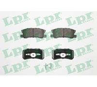 Jeu De 4 Plaquettes De Freins À Disques Arrières - Mitsubishi Pajero Iii Canvas Top (V6_W, V7_W) 2.5 Tdi (V64w, V74w) 04/2000>12/2006