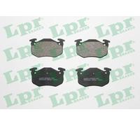 Jeu De 4 Plaquettes De Freins À Disques Arrières - Peugeot 205 I Décapotable (741b, 20d) 1.9 Cti 08/1990>07/1992