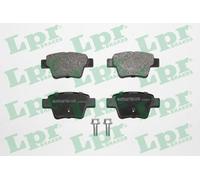 Jeu De 4 Plaquettes De Freins À Disques Arrièress - Peugeot 307 Sw (3h) 1.6 Hdi 110 11/2003>12/2007