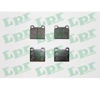 Jeu De 4 Plaquettes De Freins À Disques Avants - Audi 100 C1 A Trois Volumes (801, 803, 805, 807, 811, 813, F104) 1.9 09/1971>07/1976