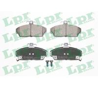 Jeu De 4 Plaquettes De Freins À Disques Avants - Honda Civic Vi Hatchback (Ej, Ek) 1.4 I S (Ej9) 11/1995>02/2001