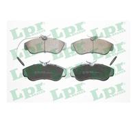 Jeu De 4 Plaquettes De Freins À Disques Avants - Peugeot Boxer Autobus\Autocar (230p) 2.5 D 4x4 07/1996>04/2002