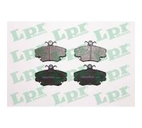 Jeu De 4 Plaquettes De Freins À Disques Avants - Renault Clio I (B\C57_, 5\357_) 1.9 D (B\C\S576, B\C\S57l) 01/1991>09/1998