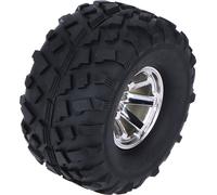jeu de 4 pneus argentés 1/10, pneus de rechange pour camions RC, convient pour TRX, HSP, Tamiya, HPI, Kyosho