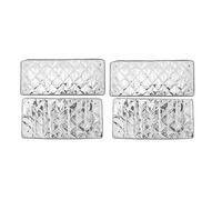 Jeu de 4 rideaux isolants intérieur 9 couches pour fenêtres cellule Transport...