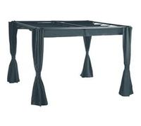 Hespéride - Rideaux pour tonnelle Palmeira Ardoise (4 Rideaux)