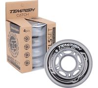 Jeu de 4 roulettes pour patins à roulettes en ligne 64x 24 mm 82A