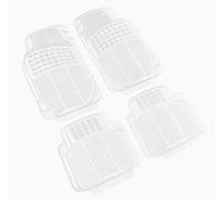 Jeu de 4 Tapis de sol caoutchouc PVC - Universels -Transparent