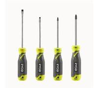 Jeu de 4 tournevis magnétiques RYOBI - RHSDS4PC