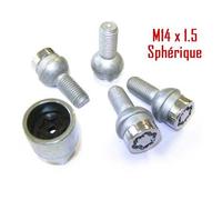 Jeu de 4 vis antivol McGard M14 x 1,5 x 28 mm - 17 mm