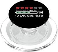Jeu de 40 Jours de Soul Reset Ash Wednesday PopSockets PopGrip pour MagSafe