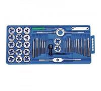 Jeu de 40 pièces tarauds et filières