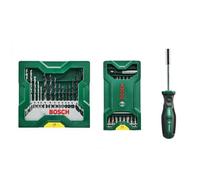 Bosch Accessories Mini X-Lin 2607017655 Jeu d'embouts 41 pièces avec tournevis porte-embout