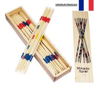 Jeu de 41 Mikado dans leur Coffret en Bois 19 x 4 x 2 5 cm