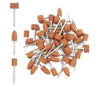 Jeu De 42 PCS Meule Abrasive Qutil Rotatif, Mèches De Ponçage,Taille De Tige De 1.61-1.69 In,Convient Pour Le Meulage Et Le Polissage Des Métaux Porteurs De Machines En Jade