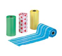 Jeu de 4x20 sachets à déjections canines Kerbl Multicolore 30x23 cm