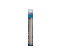 Jeu de 5 Aiguilles à tricoter double pointe alu 20 cm gris perle -(...) -
