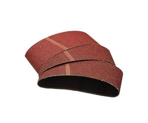 Jeu de 5 bandes abrasives WOLFCRAFT 8417000 75 x 533 mm Grains 40 80 120