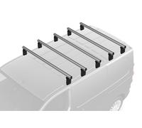 Jeu De 5 Barres De Toit Pro Aluminium Pour Opel Movano Dès 2010