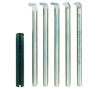 jeu de 5 burins HSS + adaptateur