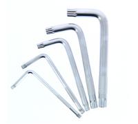 PRECISION STEEL 211464 Clés Coudées XZN, Clés 12 pans mâles, M5 M6 M8 M10 M12