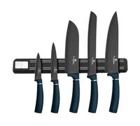 JEU DE 5 COUTEAUX DE CUISINE AVEC BERLINGER HAUS BH-2537 AQUAMARINE