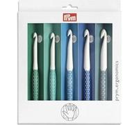 Prym 218441 Crochet pour laine prym.ergonomics, jeu 7-12mm, Blanc