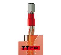 Jeu de 5 embouts TY - empreinte Pozidriv - PZ1 - longueur 29mm WIHA