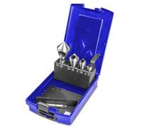 Jeu de 5 fraises à ébavurer à trou 90° MW-Tech MTMS10