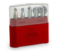 Jeu de 5 molettes RUBI (6, 8, 10, 18 et 22mm.)