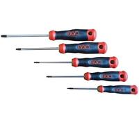 Jeu de 5 tournevis bi-matière S1 Torx - SAM OUTILLAGE - T-J3