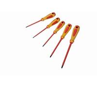 Jeu de 5 tournevis fente et pozidriv isoles 1000v SAM - ZTBPZJ5