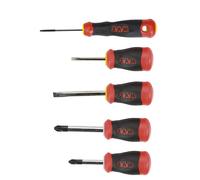 JEU DE 5 TOURNEVIS S1 TOM POUCE FENTE PHILLIPS SAM OUTILLAGE - TJ5