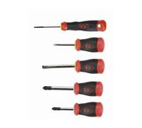 JEU DE 5 TOURNEVIS S1 TOM POUCE FENTE PHILLIPS SAM OUTILLAGE - TJ5