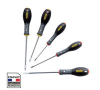 Jeu de 5 tournevis STANLEY FATMAX électricien - phillips